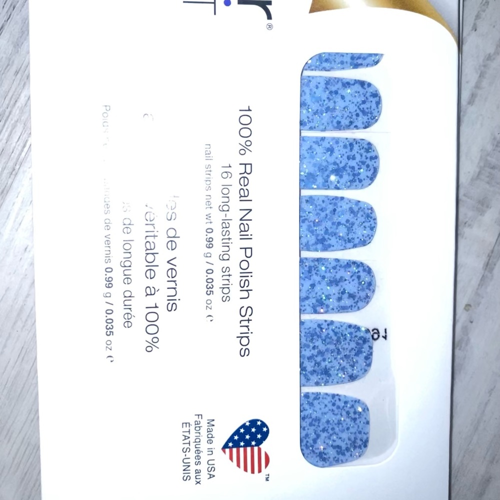 Ice castle nail color strips